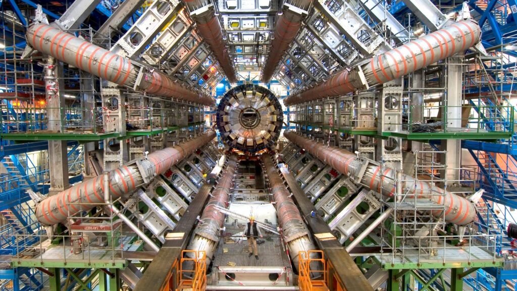 Large excavation and cleanroom assembly of CERN ATLAS muon detector