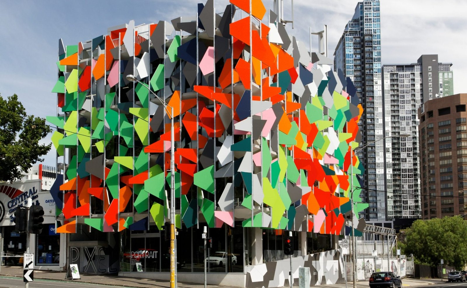 Foto do Pixel Building em Melbourne, edifício escritório net-zero carbono